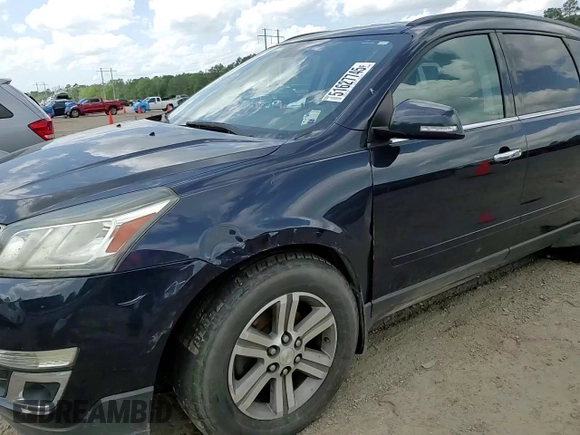 2017 Chevrolet Traverse LT with VIN 1GNKRGKD9HJ290999, listed as a Copart auction lot 51627745 with 102,021 mi miles and Salvage Title. Bid and sale history available at DreamBid. Image 12.