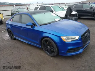 2016 Audi S3 Premium Plus with VIN WAUB1GFF2G1024912, listed as a IAAI auction lot 41287728 with 82,918 mi miles. Bid and sale history available at carsss.com. Image 1.