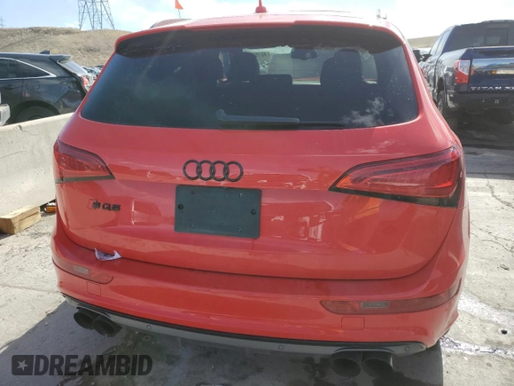 2016 Audi SQ5 Premium Plus with VIN WA1CCAFP5GA081848, listed as a Copart auction lot 46763623 with 95,045 mi miles. Bid and sale history available at carsss.com. Image 6.