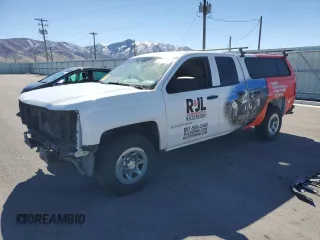 2015 Chevrolet Silverado 1500 LS with VIN 1GCRCPEC8FZ263139, listed as a Copart auction lot 50581995 with 218,214 mi miles and Salvage Title. Bid and sale history available at DreamBid. Image 1.