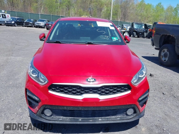 2021 Kia Forte LXS with VIN 3KPF24AD6ME299861, listed as a IAAI auction lot 42146614 with 54,896 mi miles. Bid and sale history available at carsss.com. Image 12.