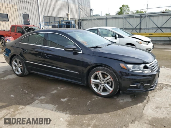 2014 Volkswagen CC R-Line with VIN WVWBN7AN3EE506347, listed as a Copart auction lot 72632954 with 114,512 mi miles and Salvage Title. Bid and sale history available at carsss.com. Image 4.