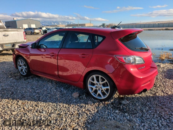 2012 Mazda 3 Mazdaspeed3 Touring with VIN JM1BL1L34C1521815, listed as a Copart auction lot 46152825 with 37,079 mi miles and Salvage Title. Bid and sale history available at DreamBid. Image 2.