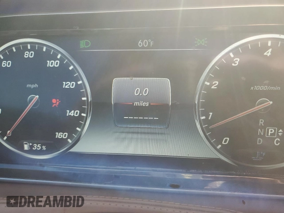 2016 Mercedes-Benz S 63 AMG with VIN WDDUG7JB0GA235269, listed as a Copart auction lot 54763815 with Not Provided miles and Salvage Title. Bid and sale history available at carsss.com. Image 9.