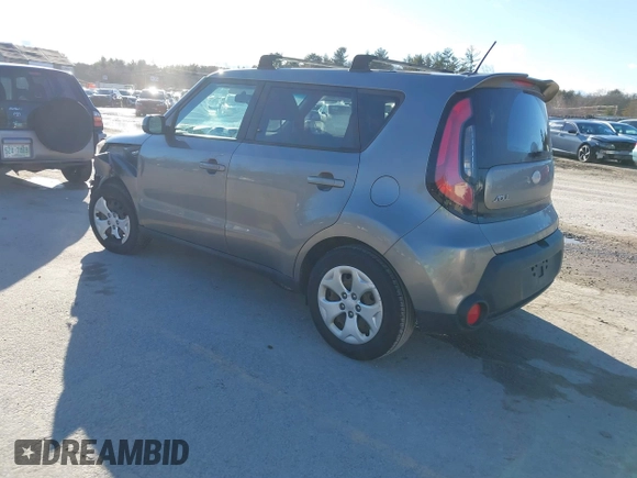 2014 Kia Soul with VIN KNDJN2A29E7032798, listed as a IAAI auction lot 41222668 with 187,564 mi miles. Bid and sale history available at carsss.com. Image 3.