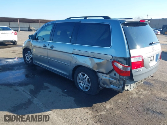 2006 Honda Odyssey EX with VIN 5FNRL38436B001144, listed as a IAAI auction lot 41372589 with 255,666 mi miles. Bid and sale history available at carsss.com. Image 3.