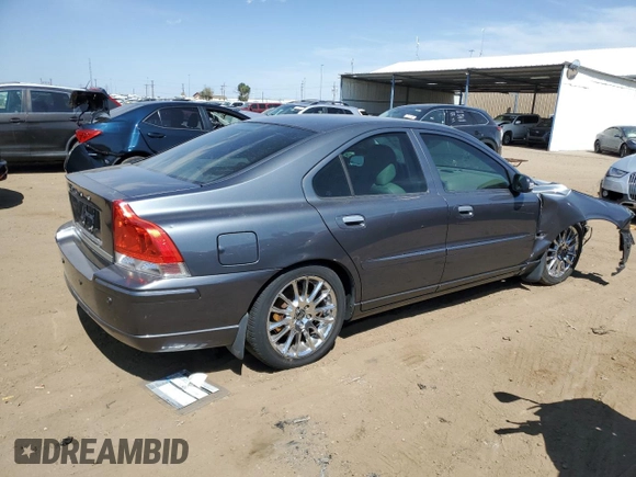2008 Volvo S60 2.4L Turbo with VIN YV1RS547182693189, listed as a Copart auction lot 69428404 with 0 mi miles and Salvage Title. Bid and sale history available at carsss.com. Image 3.