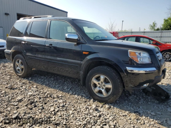 2008 Honda Pilot EX-L with VIN 5FNYF18758B056456, listed as a Copart auction lot 64497905 with 120,169 mi miles and Clean title. Bid and sale history available at DreamBid. Image 4.