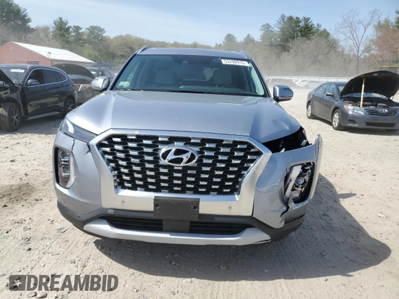 2020 Hyundai Palisade SEL with VIN KM8R4DHE4LU150995, listed as a Copart auction lot 53792915 with 44,181 mi miles and Salvage title. Bid and sale history available at DreamBid. Image 5.