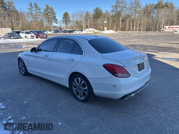 2017 Mercedes-Benz C 300 with VIN 55SWF4JB9HU215940, listed as a IAAI auction lot 41600379 with 68,929 mi miles and . Bid and sale history available at DreamBid. Image 3.
