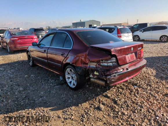 2000 BMW 5 Series 528iA with VIN WBADM634XYGU22333, listed as a Copart auction lot 42828925 with 182,510 mi miles and Salvage Title. Bid and sale history available at carsss.com. Image 2.