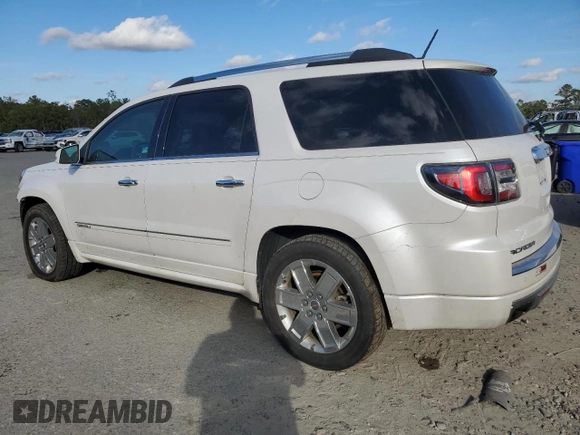 2016 GMC Acadia Denali with VIN 1GKKRTKD2GJ339142, listed as a Copart auction lot 82953324 with 127,339 mi miles and Salvage Title. Bid and sale history available at carsss.com. Image 2.
