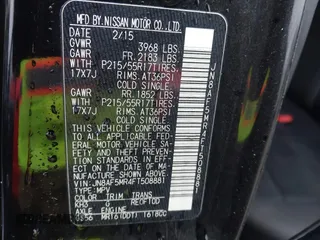 2015 Nissan Juke S with VIN JN8AF5MR4FT508881, listed as a IAAI auction lot 41503781 with 106,159 mi miles. Bid and sale history available at carsss.com. Image 9.