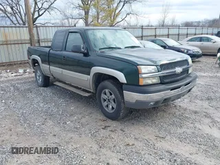 2004 Chevrolet Silverado 1500 Z71 with VIN 1GCEK19T74Z222586, listed as a IAAI auction lot 41666076 with 210,072 mi miles. Bid and sale history available at carsss.com. Image 1.