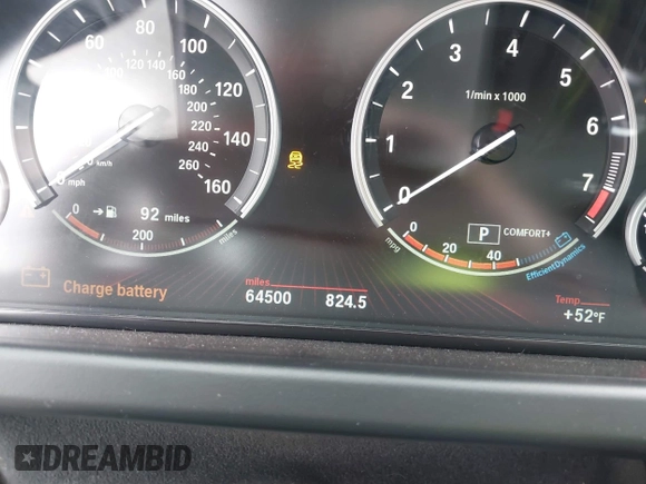 2012 BMW 6 Series 650i with VIN WBALX3C57CDV77359, listed as a IAAI auction lot 41443966 with 64,500 mi miles. Bid and sale history available at carsss.com. Image 15.