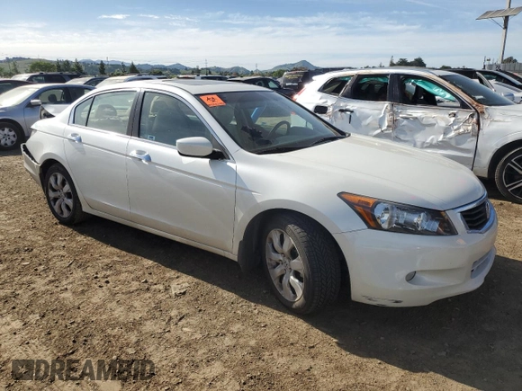 2010 Honda Accord Sdn EX-L with VIN 1HGCP3F84AA010213, listed as a Copart auction lot 52984445 with 94,418 mi miles and Salvage Title. Bid and sale history available at carsss.com. Image 4.