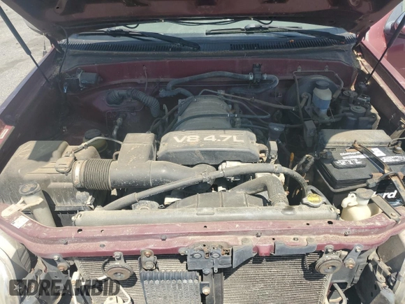 2000 Toyota Tundra SR5 with VIN 5TBBT4411YS073843, listed as a Copart auction lot 52720675 with 197,512 mi miles and Salvage Title. Bid and sale history available at DreamBid. Image 12.