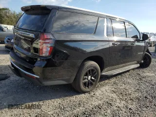 2021 Chevrolet Suburban LT z VIN 1GNSCCKD4MR176317, wystawiony jako Copart lot #46689235 z przebiegiem Nie podano mil oraz Szkoda całkowita • Salvage title. Historia ofert i sprzedaży dostępna na DreamBid. Obrazek 3.