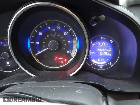 2016 Honda Fit EX with VIN JHMGK5H77GX022973, listed as a IAAI auction lot 42087380 with 96,439 mi miles and . Bid and sale history available at DreamBid. Image 7.