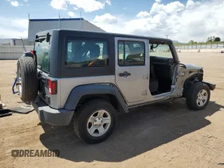 2016 Jeep Wrangler Unlimited Freedom with VIN 1C4BJWDG7GL117972, listed as a Copart auction lot 57996765 with 56,713 mi miles and Salvage title. Bid and sale history available at DreamBid. Image 3.