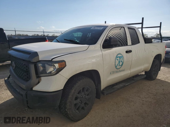 2020 Toyota Tundra 2WD SR with VIN 5TFRY5F17LX269198, listed as a Copart auction lot 86272734 with 159,851 mi miles and Salvage Title. Bid and sale history available at carsss.com. Image 1.