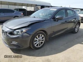 2016 Mazda 3 i Sport with VIN 3MZBM1K72GM321457, listed as a Copart auction lot 50001975 with 173,105 mi miles and Salvage Title. Bid and sale history available at DreamBid. Image 1.