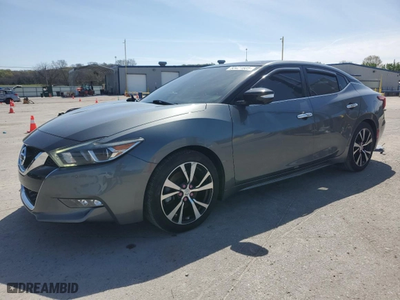 2018 Nissan Maxima SL with VIN 1N4AA6AP6JC392570, listed as a Copart auction lot 50421605 with 132,444 mi miles and Salvage Title. Bid and sale history available at carsss.com. Image 1.