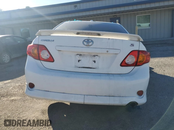 2010 Toyota Corolla with VIN 2T1BU4EE8AC316486, listed as a Copart auction lot 48129755 with Not Provided miles and Clean Title. Bid and sale history available at DreamBid. Image 6.