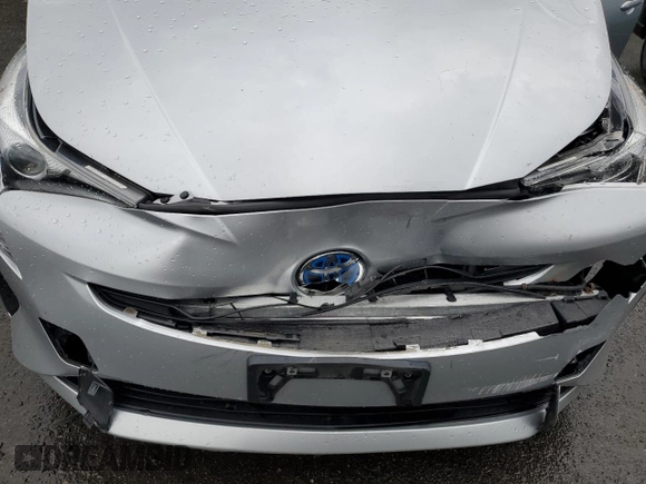 2017 Toyota Prius Two with VIN JTDKBRFUXH3029436, listed as a Copart auction lot 55909215 with 78,374 mi miles and Salvage Title. Bid and sale history available at DreamBid. Image 11.
