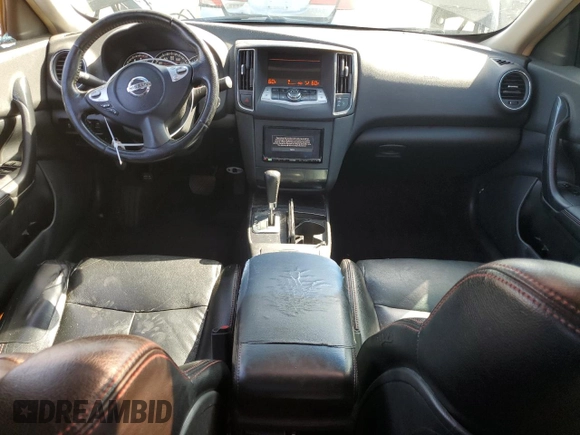 2014 Nissan Maxima SV with VIN 1N4AA5AP1EC444977, listed as a Copart auction lot 53202105 with 175,460 mi miles and Salvage title. Bid and sale history available at DreamBid. Image 8.