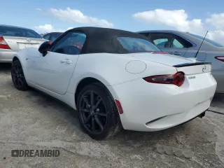 2017 Mazda MX-5 Miata Club z VIN JM1NDAC73H0124123, wystawiony jako Copart lot #76392804 z przebiegiem 19 535 mil mil oraz Nie do naprawy • Non repairable. Historia ofert i sprzedaży dostępna na DreamBid. Obrazek 2.
