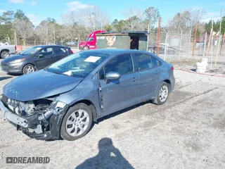 2024 Toyota Corolla LE with VIN 5YFB4MDE7RP090387, listed as a IAAI auction lot 41720118 with 19,723 mi miles. Bid and sale history available at carsss.com. Image 2.