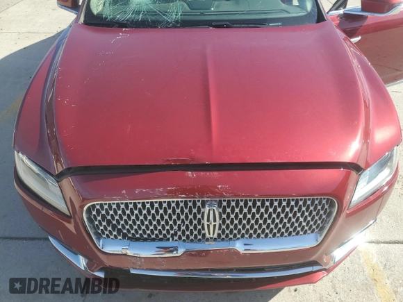 2017 Lincoln Continental Reserve with VIN 1LN6L9RP5H5608760, listed as a Copart auction lot 79564964 with 0 mi miles and Salvage Title. Bid and sale history available at carsss.com. Image 11.