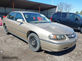 2004 Chevrolet Impala with VIN 2G1WF52E949423646, listed as a IAAI auction lot 41792072 with 192,645 mi miles. Bid and sale history available at carsss.com. Image 1.