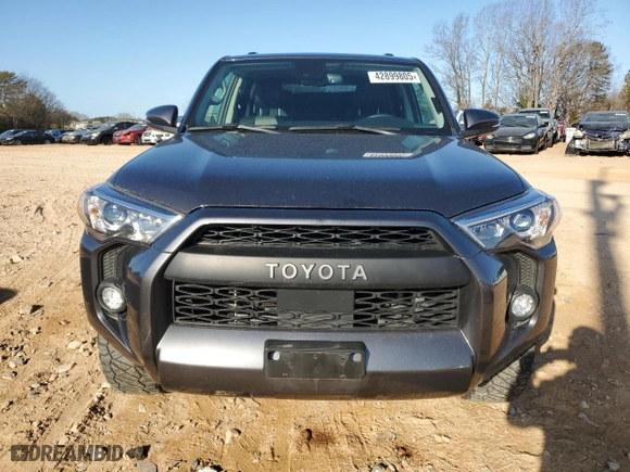 2023 Toyota 4Runner SR5 Premium with VIN JTENU5JR5P6151214, listed as a Copart auction lot 42899805 with 55,622 mi miles and Salvage Title. Bid and sale history available at carsss.com. Image 5.
