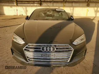 2018 Audi A5 Sportback Premium with VIN WAUDNCF52JA004082, listed as a Copart auction lot 87002474 with 84,790 mi miles and Salvage Title. Bid and sale history available at carsss.com. Image 5.