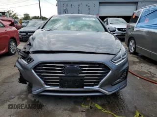 2018 Hyundai Sonata Sport with VIN 5NPE34AF1JH659488, listed as a Copart auction lot 63916064 with 28,417 mi miles and Salvage Title. Bid and sale history available at carsss.com. Image 5.