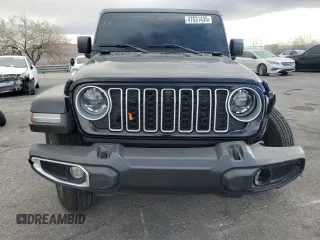 2024 Jeep Wrangler Sahara with VIN 1C4PJXEN2RW109269, listed as a Copart auction lot 47631435 with 21,130 mi miles and Salvage Title. Bid and sale history available at carsss.com. Image 5.