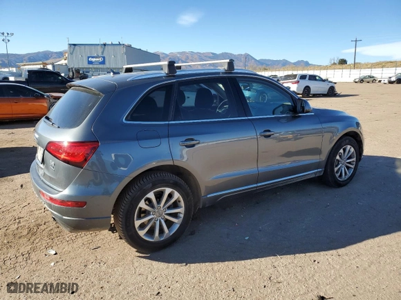2016 Audi Q5 Premium with VIN WA1C2AFP5GA015920, listed as a Copart auction lot 43410975 with 142,676 mi miles and Salvage Title. Bid and sale history available at carsss.com. Image 3.