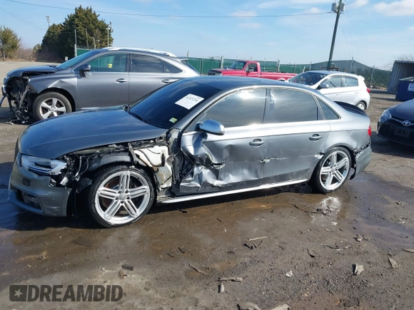 2014 Audi S4 Premium Plus with VIN WAUBGAFLXEA075296, listed as a IAAI auction lot 41527234 with 113,191 mi miles. Bid and sale history available at carsss.com. Image 14.