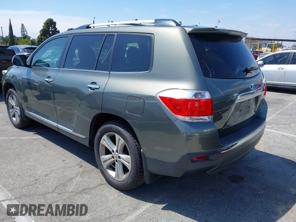 2013 Toyota Highlander Limited z VIN 5TDYK3EH6DS108655, wystawiony jako IAAI lot #42161375 z przebiegiem 138 670 mil mil oraz . Historia ofert i sprzedaży dostępna na DreamBid. Obrazek 3.