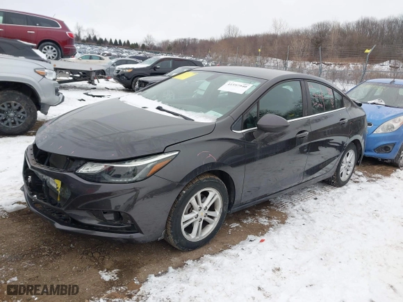 2017 Chevrolet Cruze LT with VIN 1G1BE5SM1H7179944, listed as a IAAI auction lot 41597940 with NaN miles. Bid and sale history available at carsss.com. Image 19.