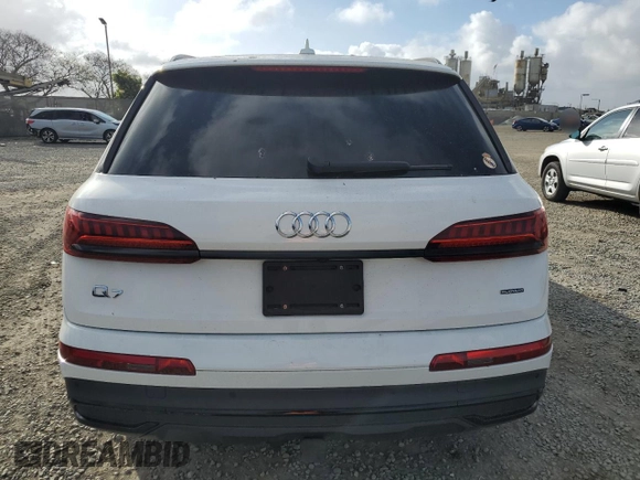 2023 Audi Q7 Premium Plus with VIN WA1LCBF78PD025715, listed as a Copart auction lot 51106685 with 15,780 mi miles and Salvage title. Bid and sale history available at DreamBid. Image 6.