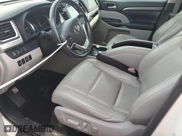 2018 Toyota Highlander Limited with VIN 5TDYZRFH3JS237171, listed as a Copart auction lot 50237545 with 107,256 mi miles and Salvage title. Bid and sale history available at DreamBid. Image 7.