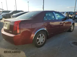2003 Cadillac CTS with VIN 1G6DM57N930170594, listed as a Copart auction lot 75062264 with 0 mi miles and Salvage Title. Bid and sale history available at carsss.com. Image 3.