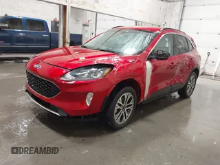 2021 Ford Escape SEL with VIN 1FMCU9H98MUA25215, listed as a IAAI auction lot 41056867 with 51,280 mi miles and . Bid and sale history available at DreamBid. Image 2.