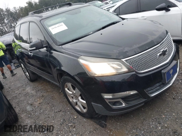 2013 Chevrolet Traverse LT with VIN 1GNKVJKD9DJ124307, listed as a IAAI auction lot 41864010 with 123,458 mi miles and . Bid and sale history available at DreamBid. Image 1.