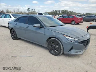 2022 Hyundai Elantra Essential with VIN KMHLM4AGXNU361963, listed as a Copart auction lot 48763575 with 47,226 mi miles and Salvage Title. Bid and sale history available at carsss.com. Image 4.