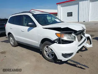 2012 Hyundai Santa Fe GLS with VIN 5XYZGDAB1CG102657, listed as a IAAI auction lot 41829742 with NaN miles. Bid and sale history available at carsss.com. Image 1.