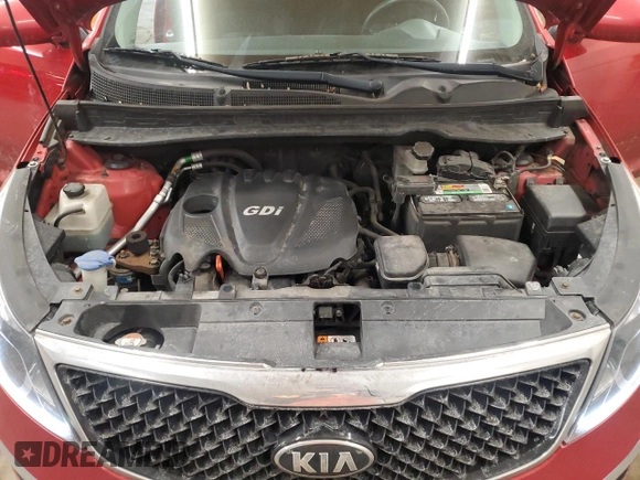 2014 Kia Sportage LX with VIN KNDPB3AC0E7623541, listed as a Copart auction lot 47541685 with 124,998 mi miles and Salvage Title. Bid and sale history available at carsss.com. Image 13.